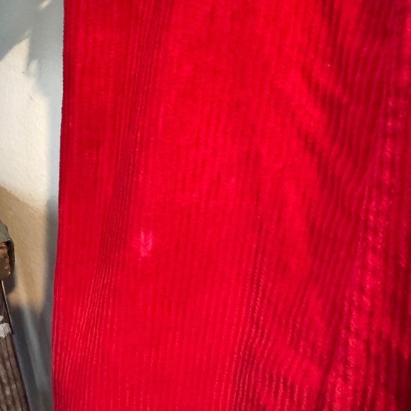 ❤️Rue21 Red Corduroy Zip-Front Mini Skirt ❤️ - Picture 5 of 6